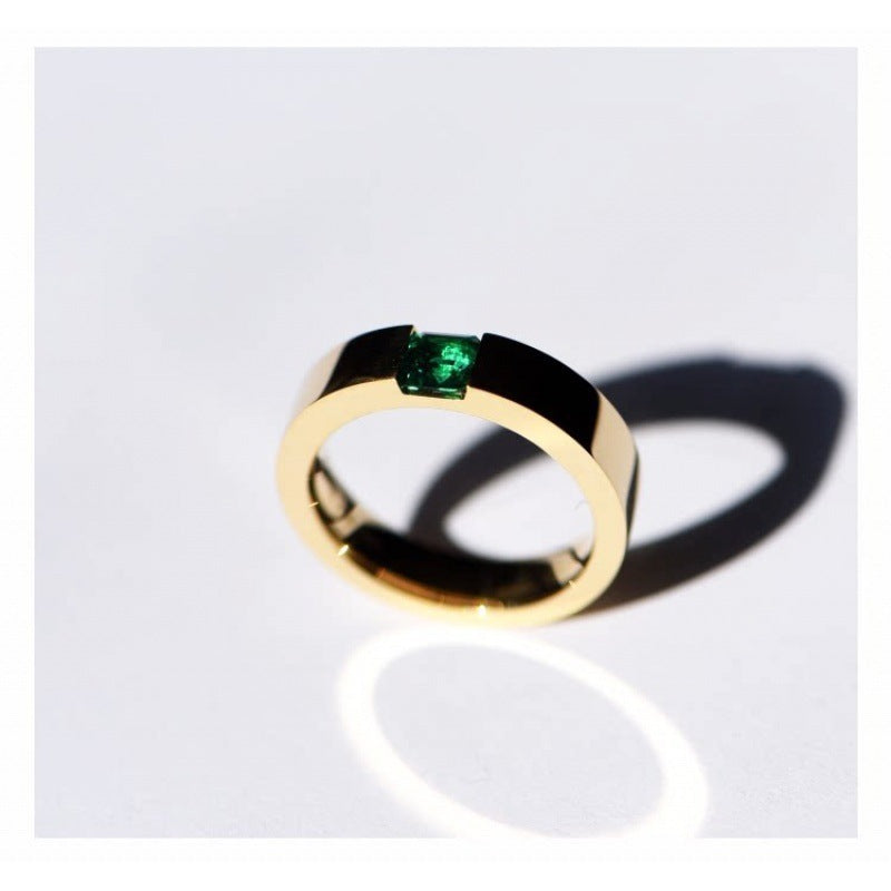 Emerald Gold Ring