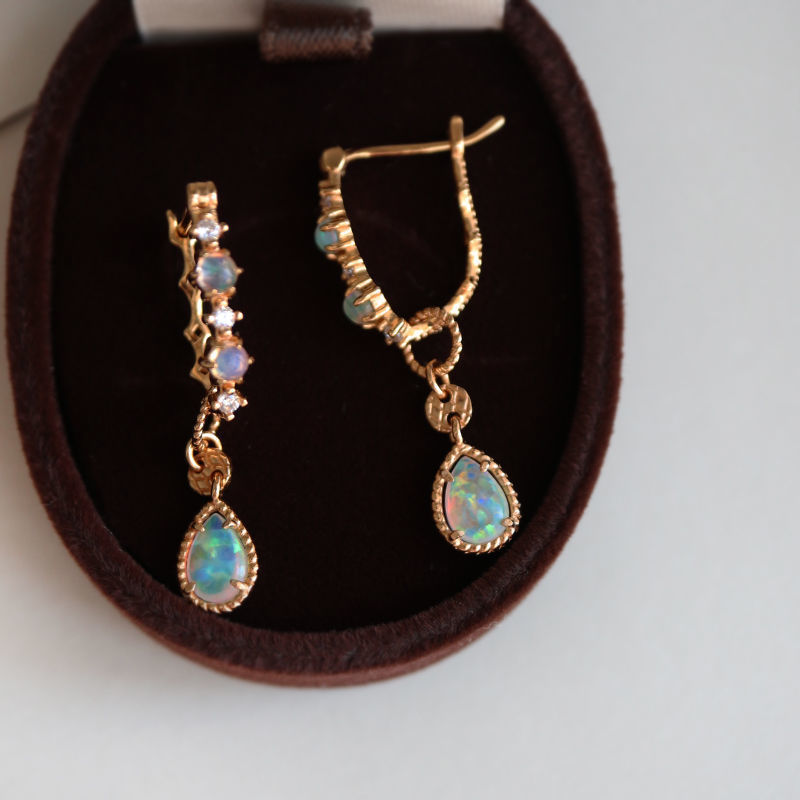 Opal Earring