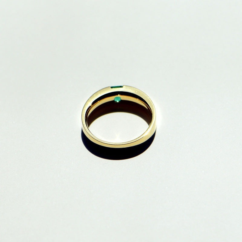 Emerald Gold Ring